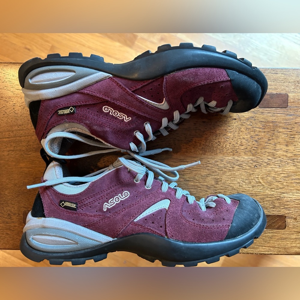 Women's Asolo Shiver GV Gore-Tex Waterproof, Suede Hiking Shoe size 8 US